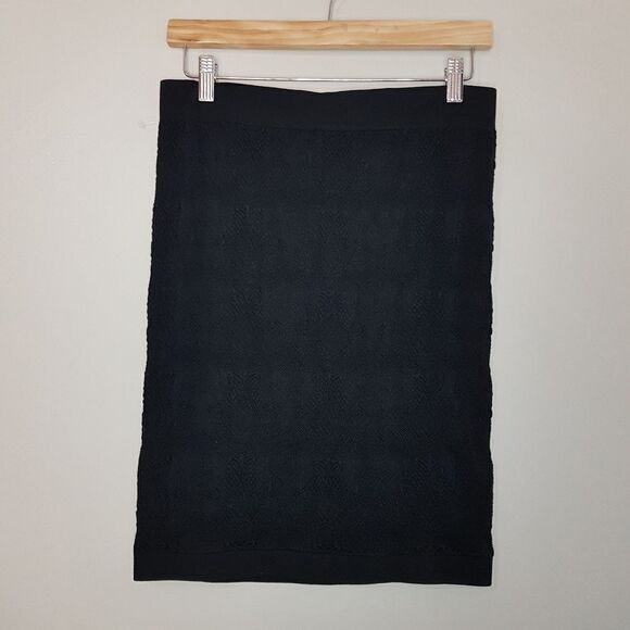 Kaffe Black Medium Tanja Seamless Mini Skirt NWT - Picture 6 of 10